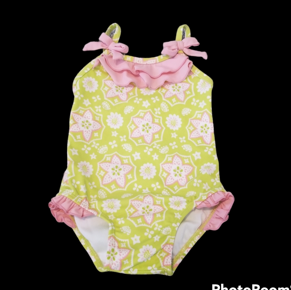 Janie and Jack one piece swimsuit~12-18 months